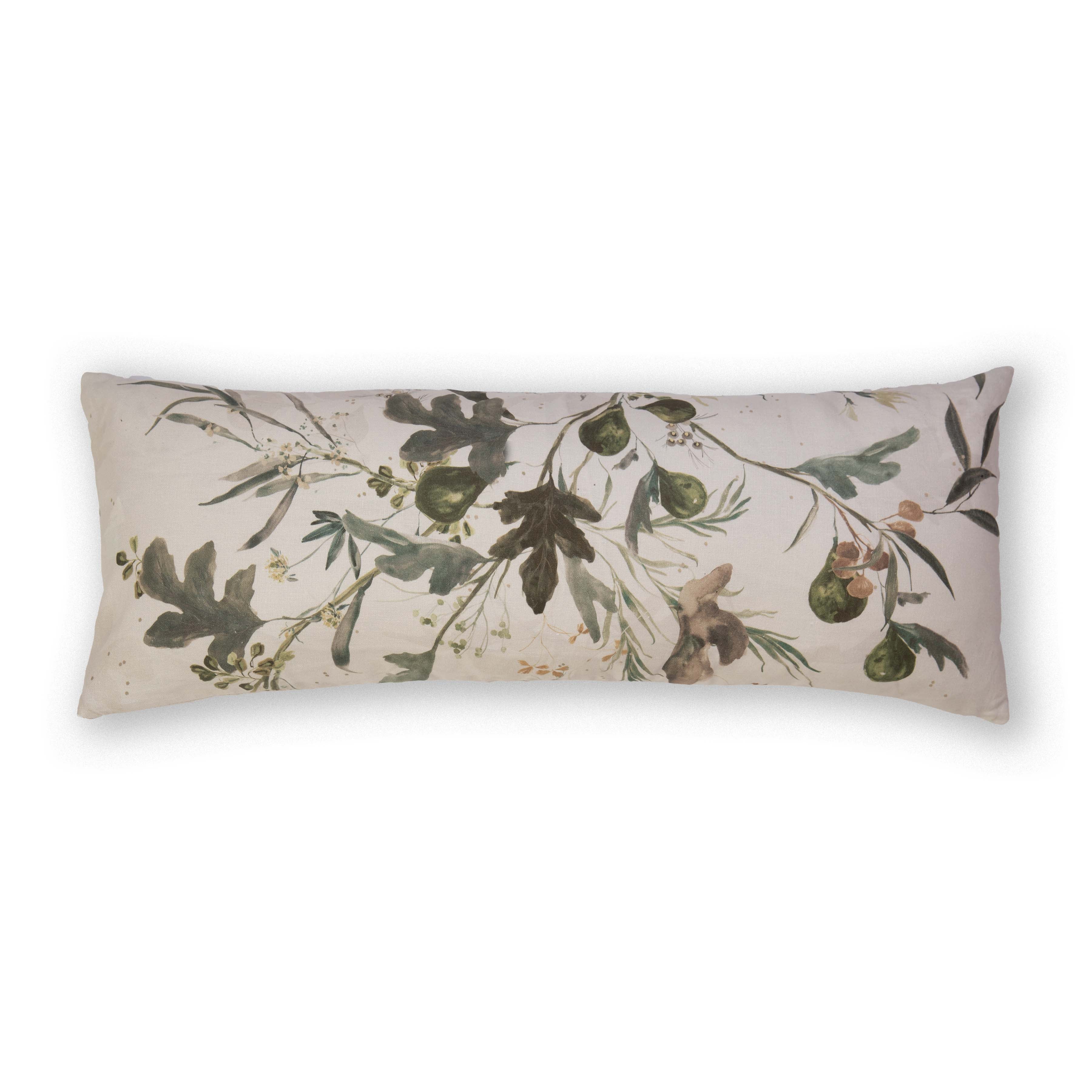 Fig in Rust Pillow Cover