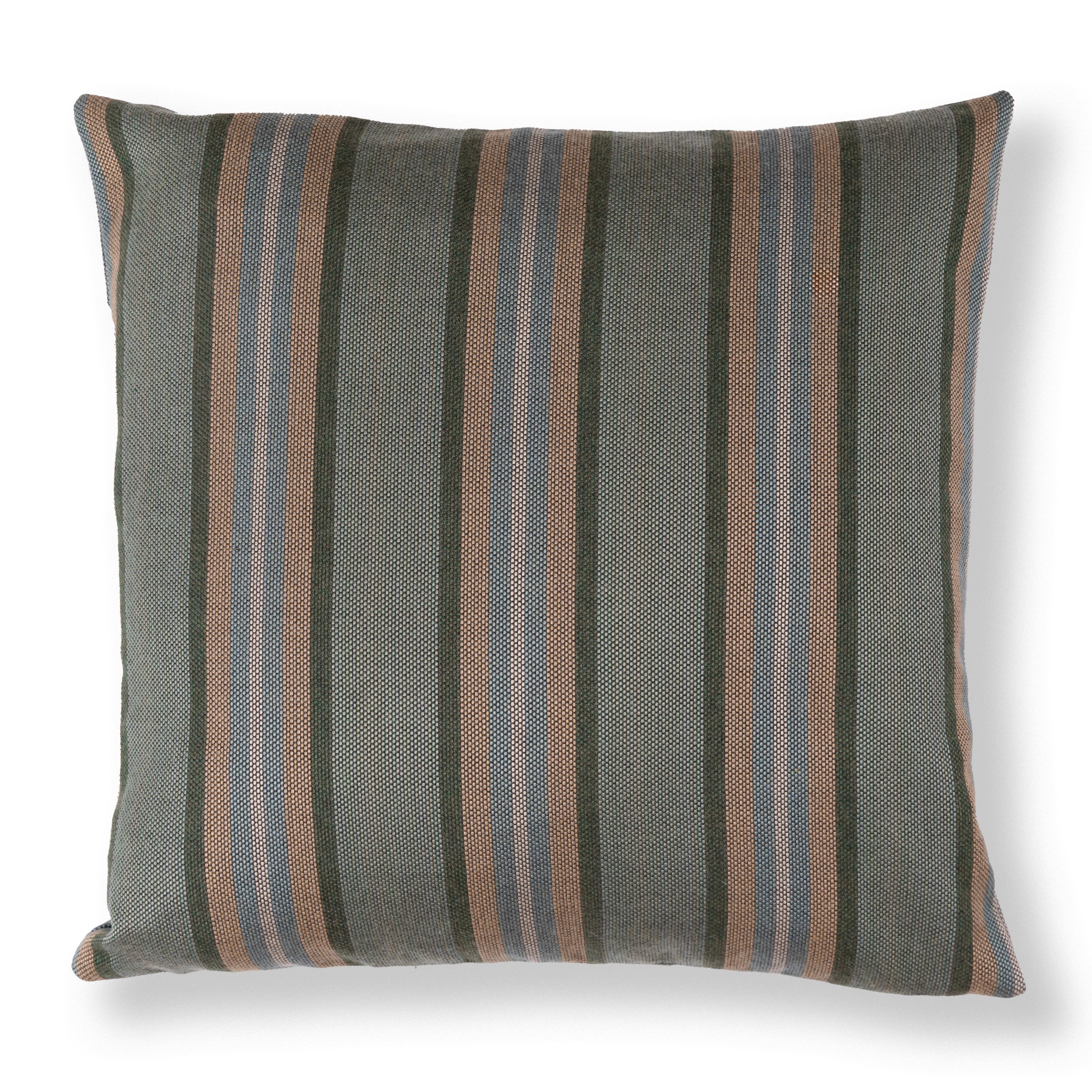 Harbour Stripe in Basil Pillow Cover - Indoor/Outdoor