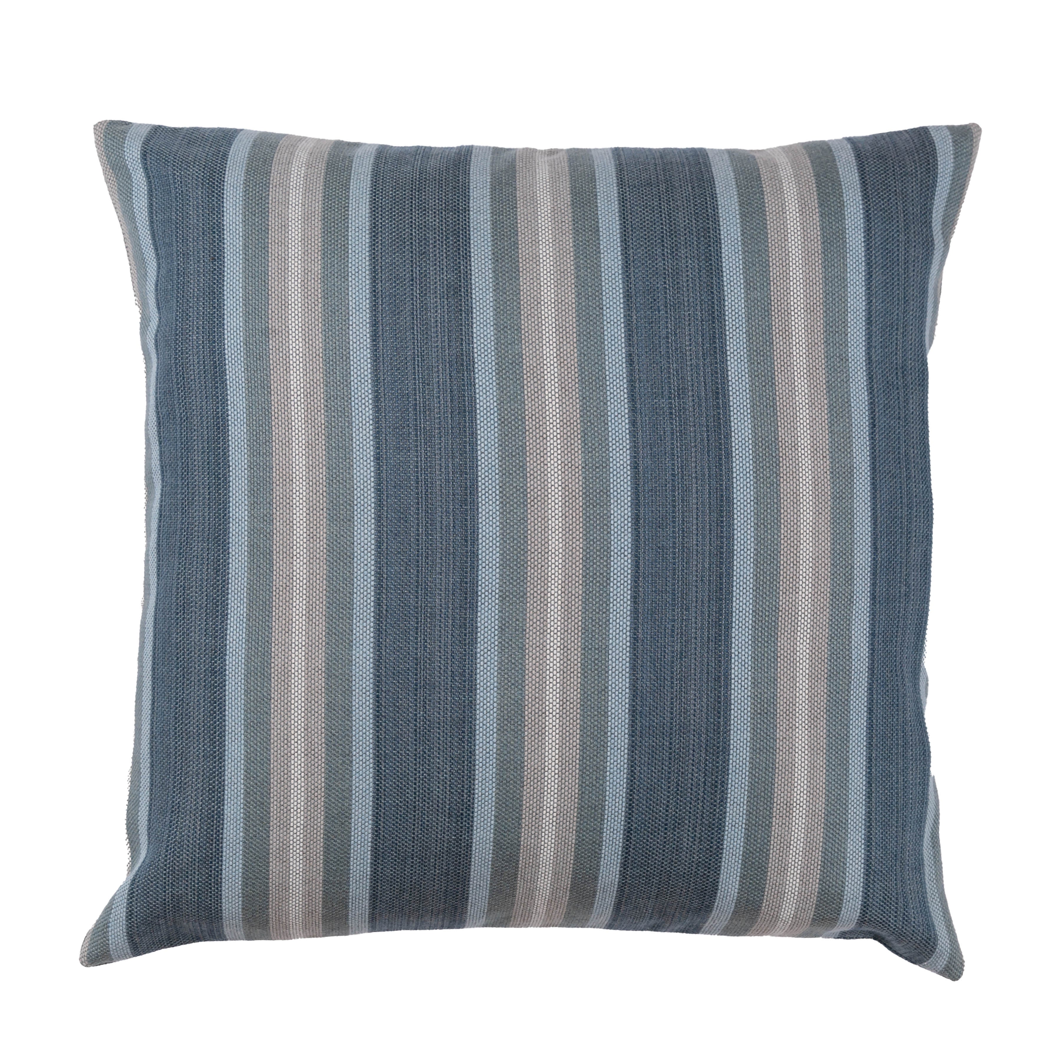 Harbour Stripe in Lake Pillow Cover - Indoor/Outdoor