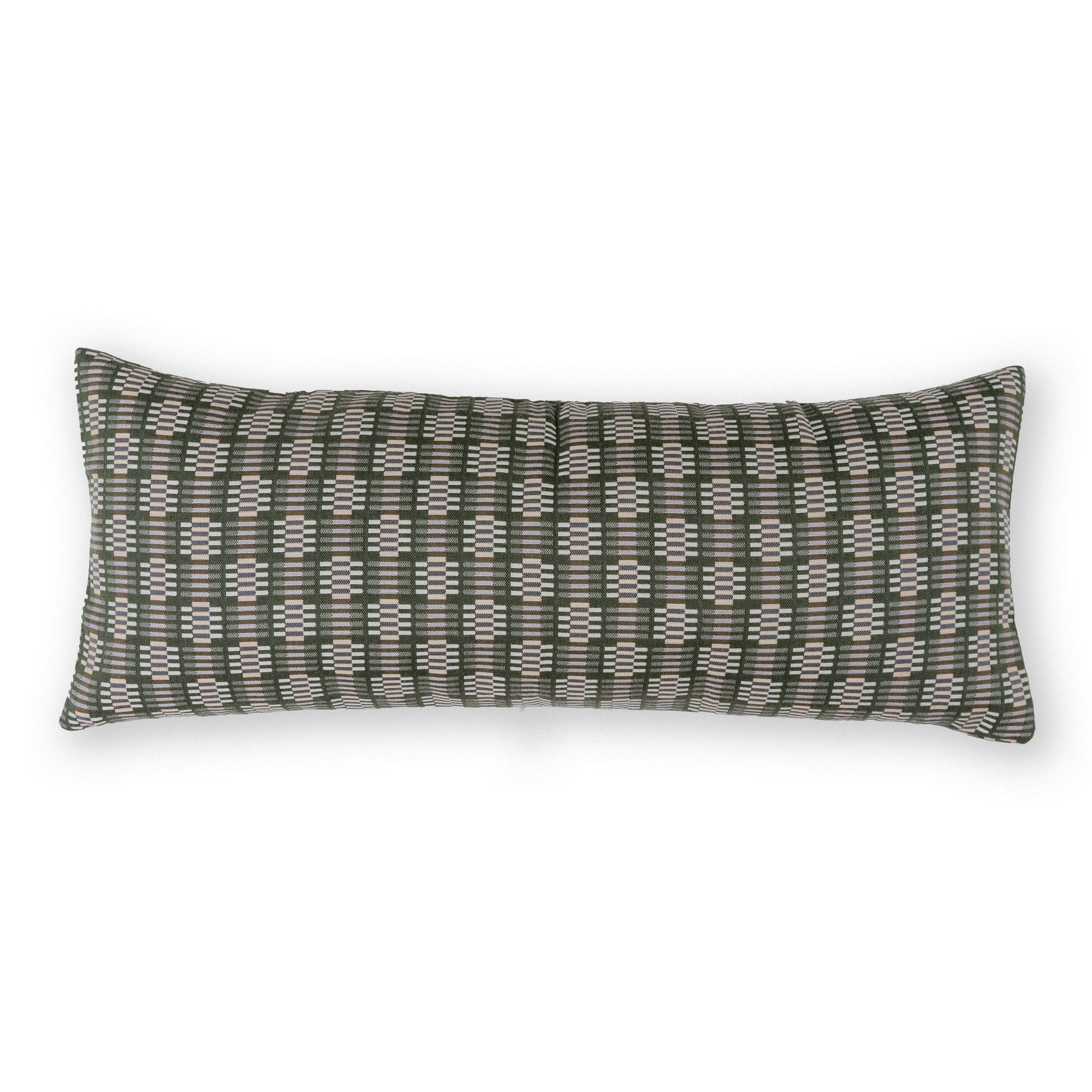 Pillar in Olive Pillow Cover - Indoor/Outdoor