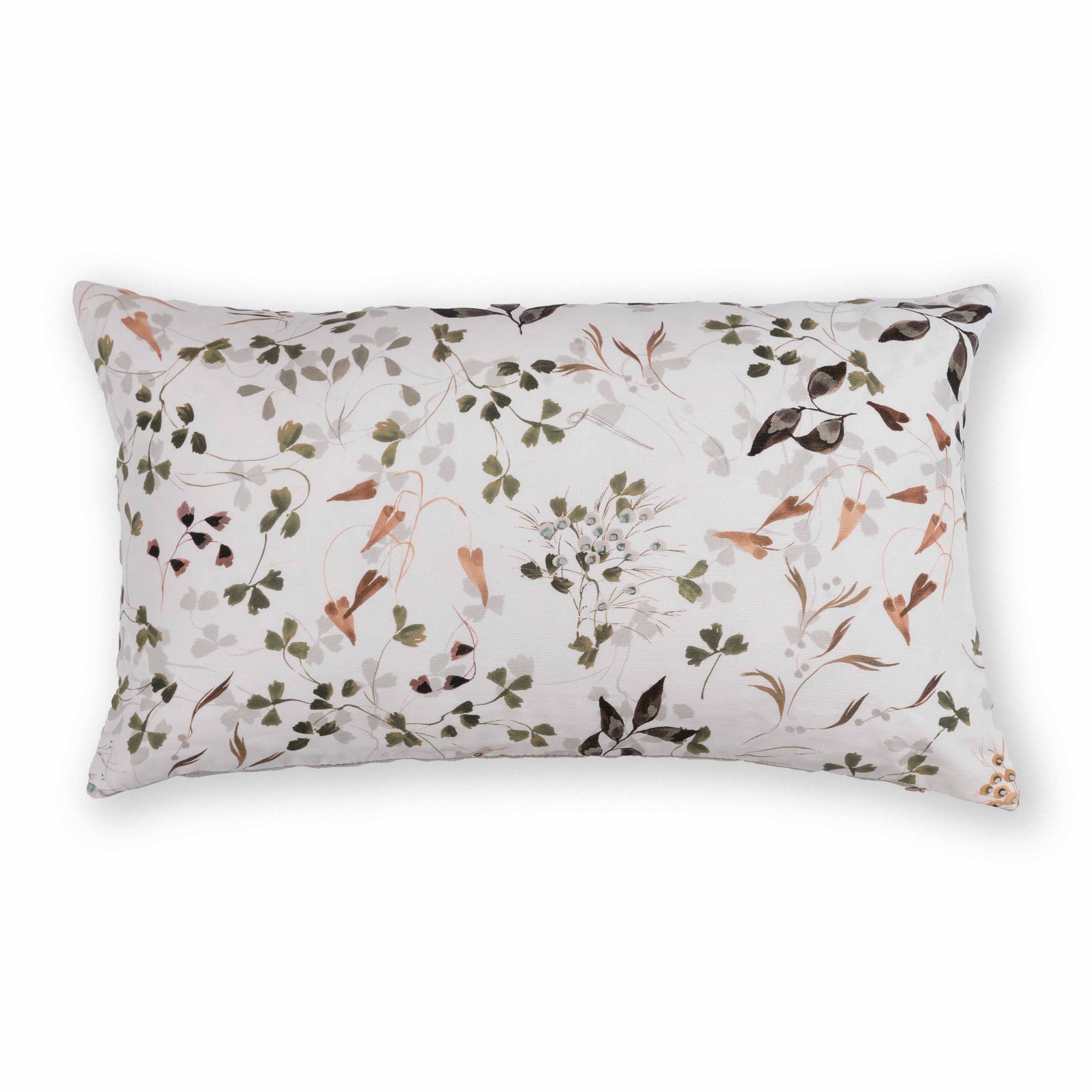 Verte in Linen Pillow Cover