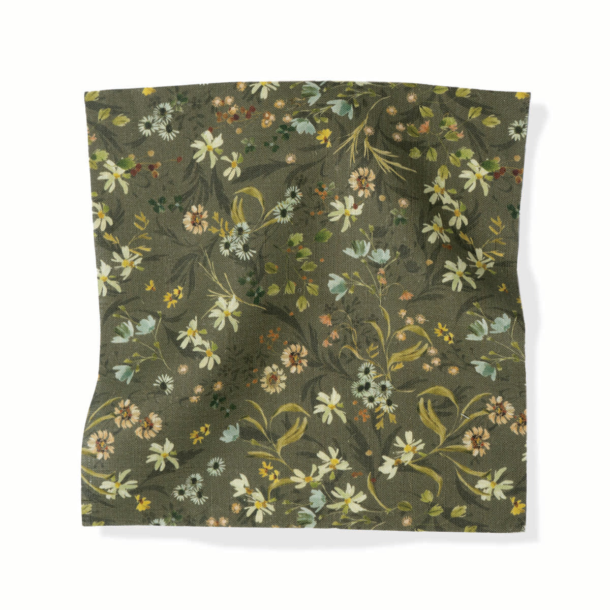 Eden in Olive Fabric Sample