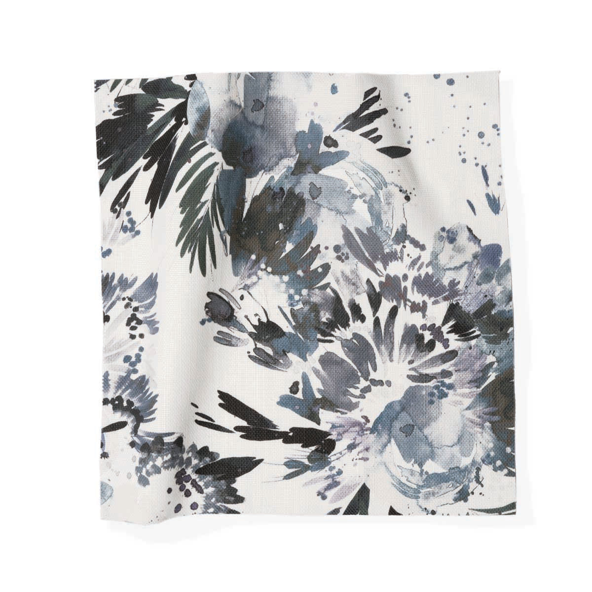 Midnight Garden in Indigo Fabric Sample