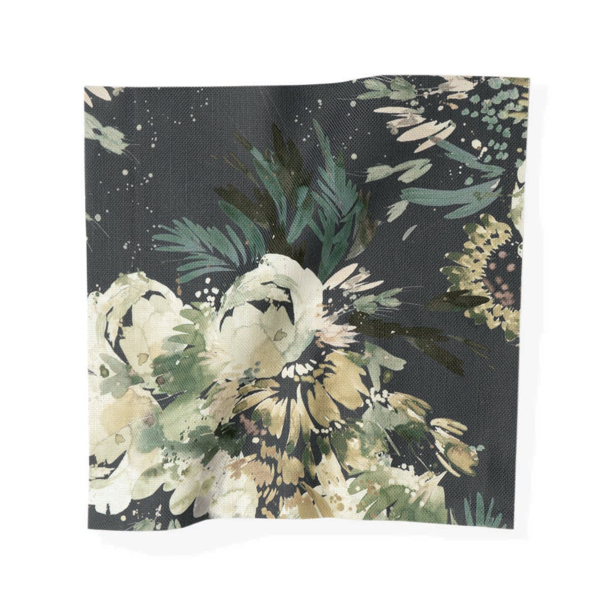 Midnight Garden in Midnight Fabric Sample