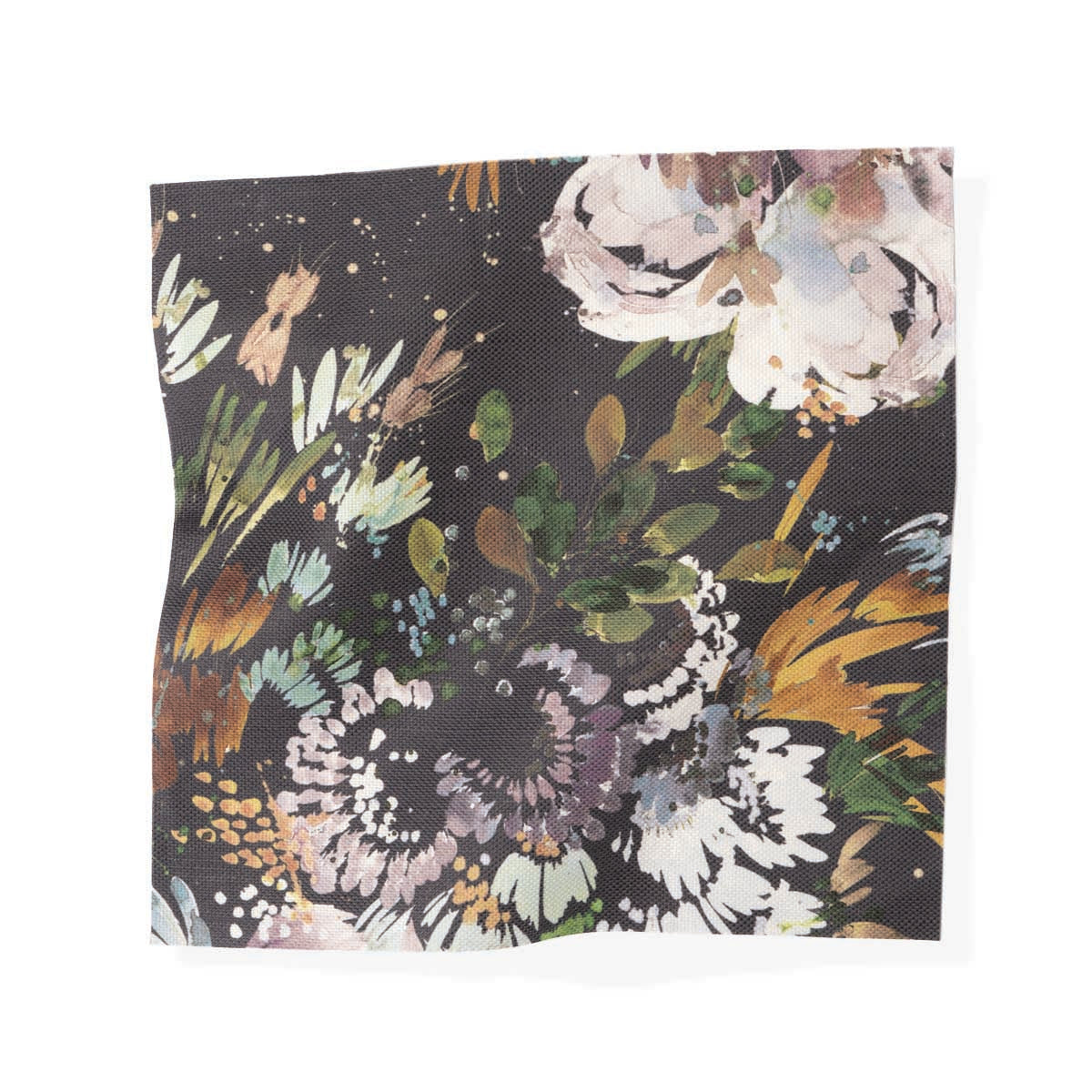 Midnight Garden in Navy Fabric Sample