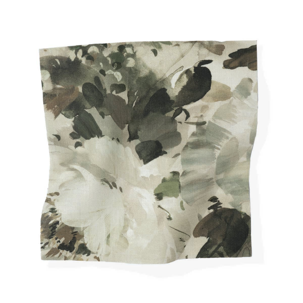 Peonia in Moss Fabric Sample