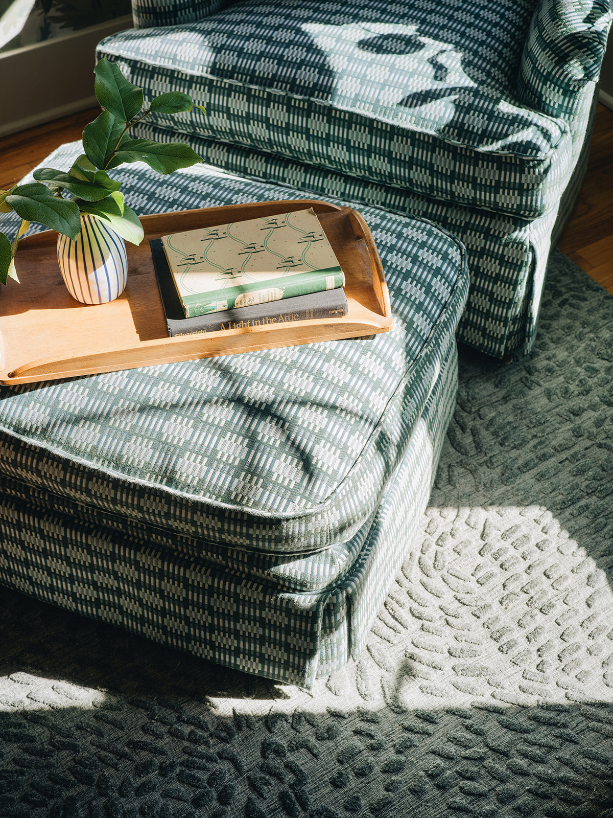 Pillar in Lagoon Fabric Sample