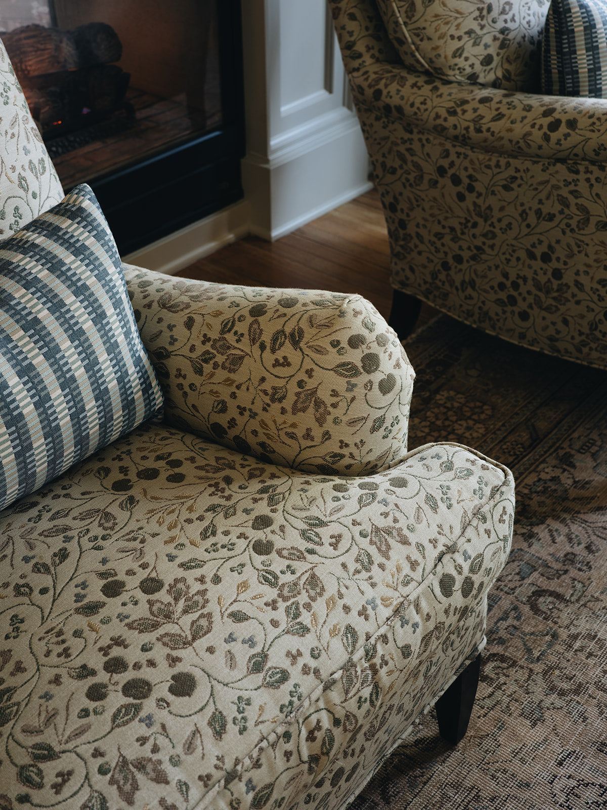 Knoll in Wheat Fabric Sample