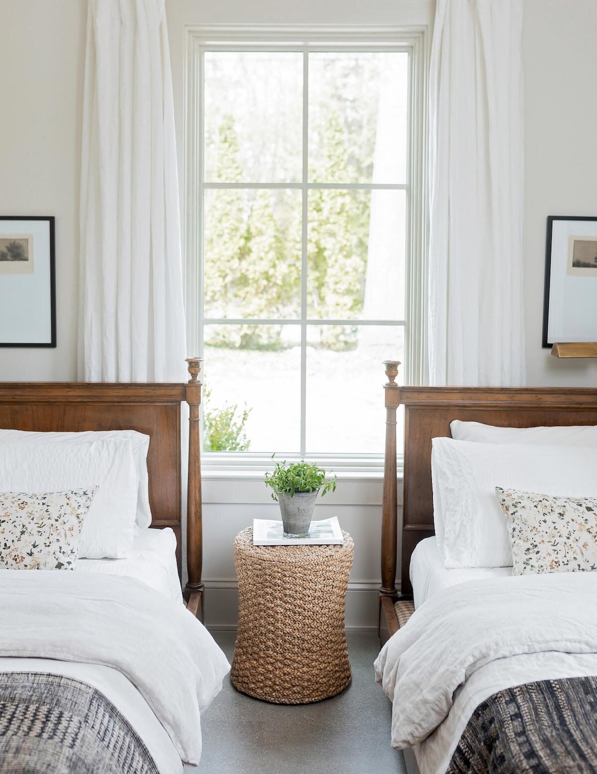 Wildflower Field in Hazel Fabric Sample