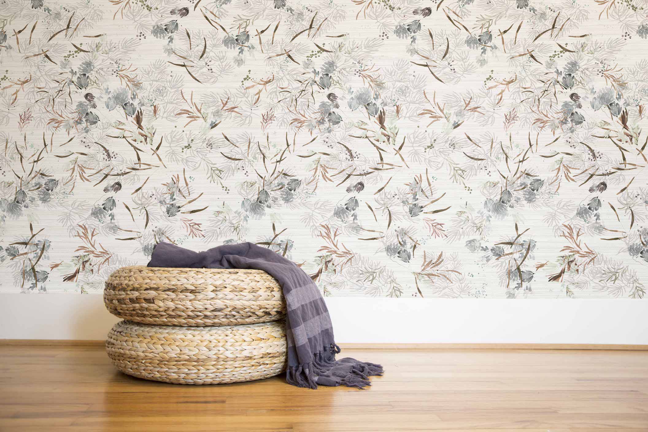 Meadow in Linen Paperweave Sample