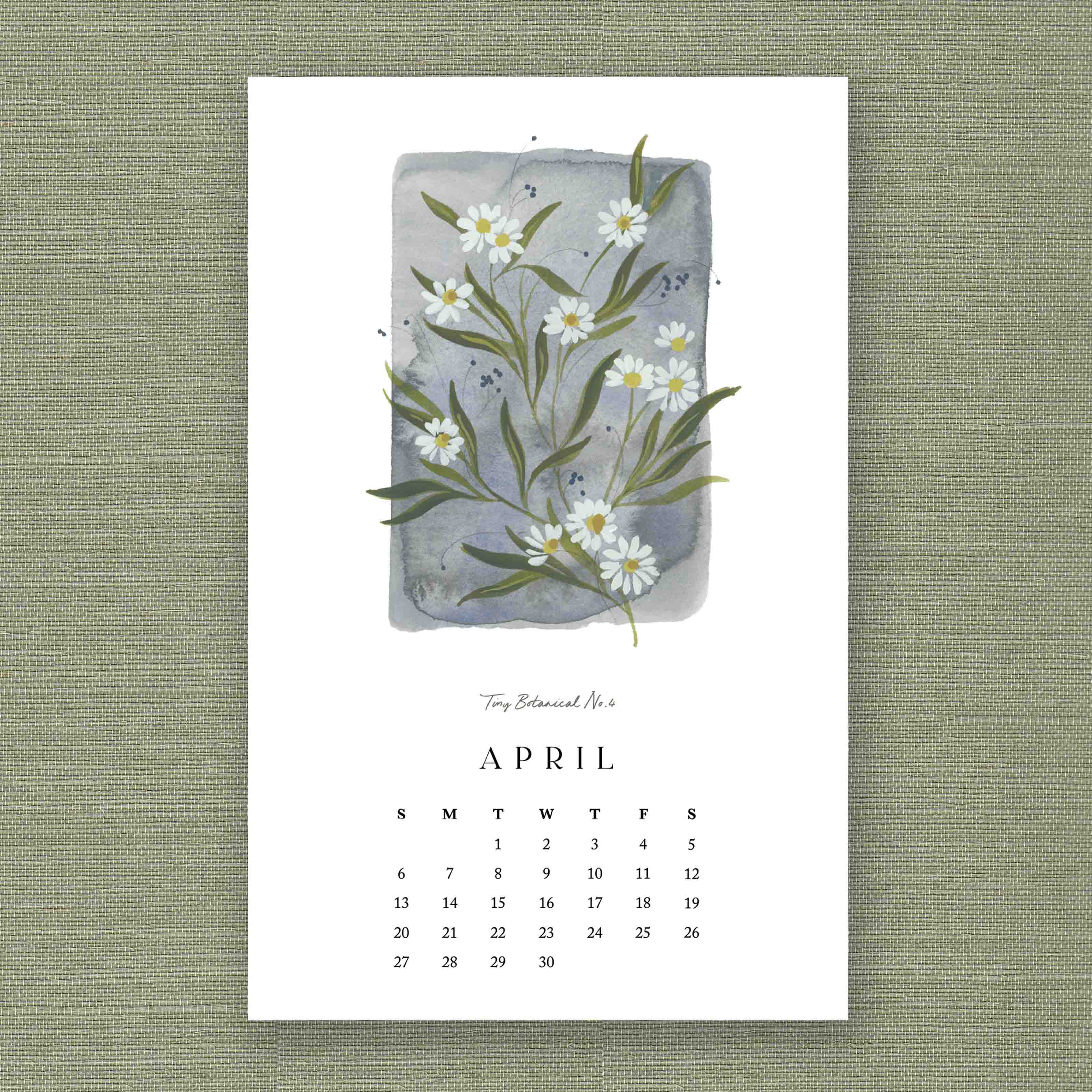 2025 Tiny Botanicals Calendar