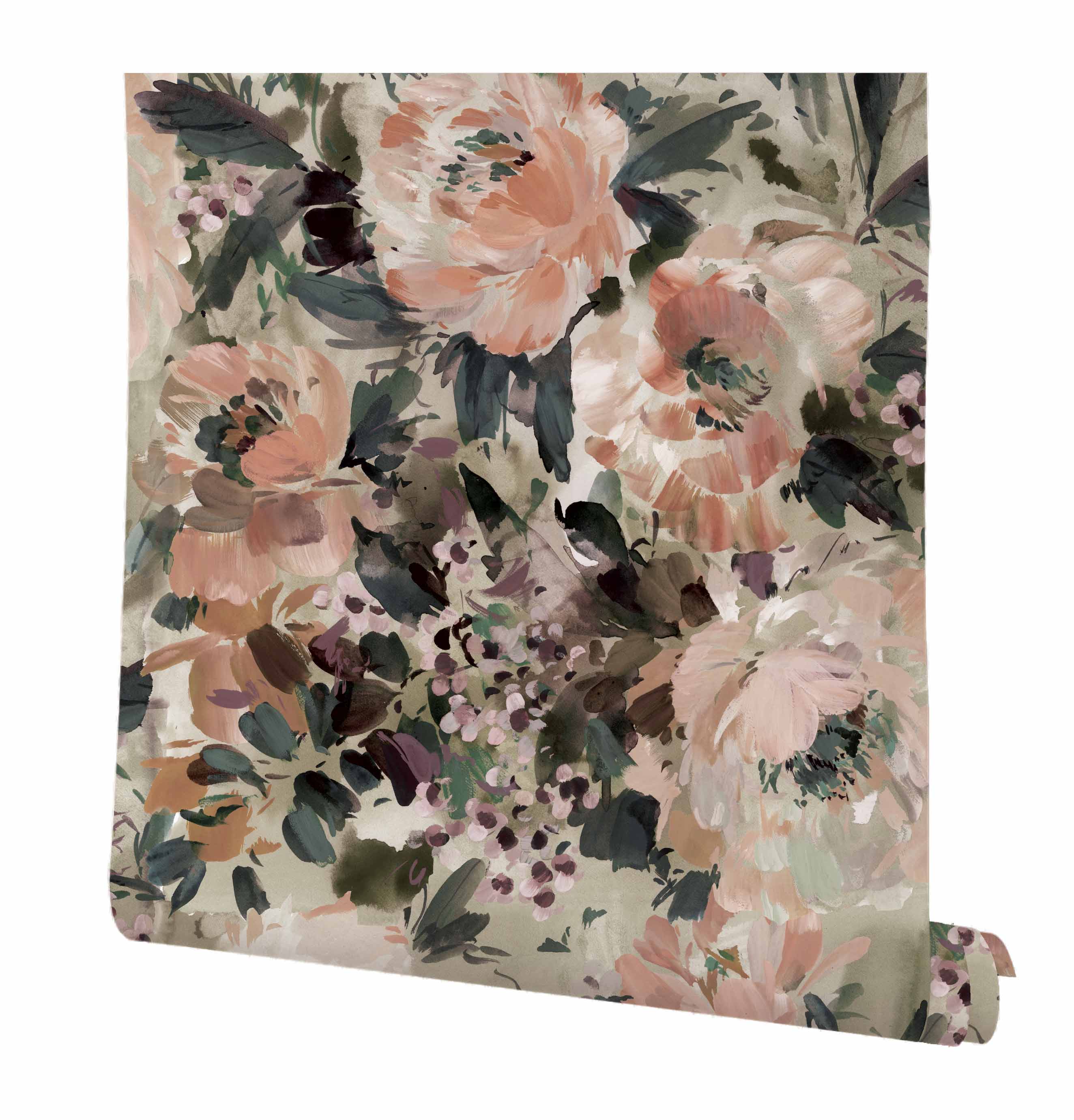 Peonia in Apricot Sample