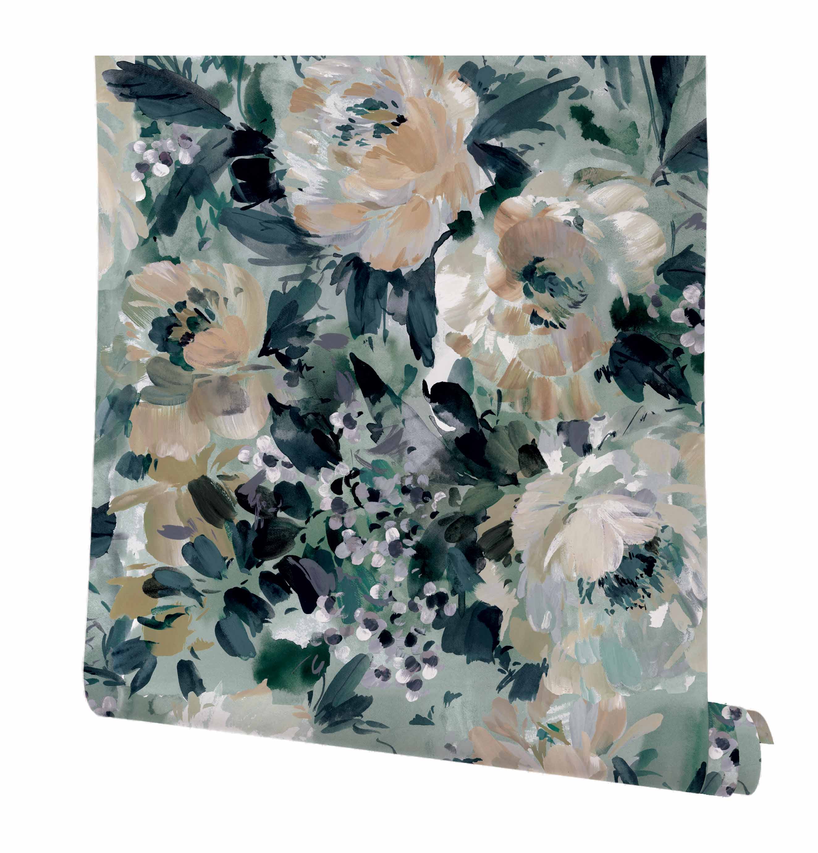 Peonia in Sage Sample