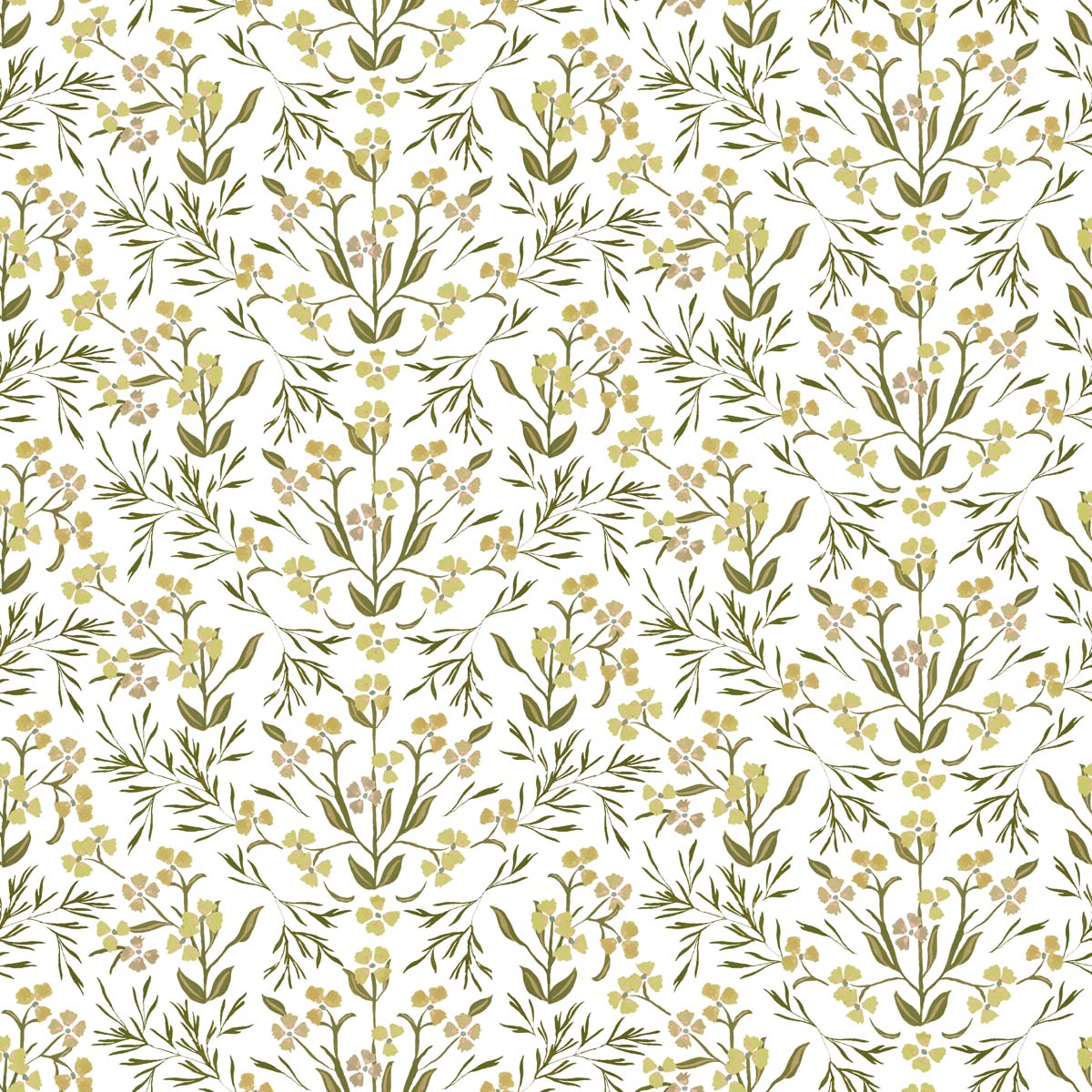 Primrose in Canary Fabric Sample