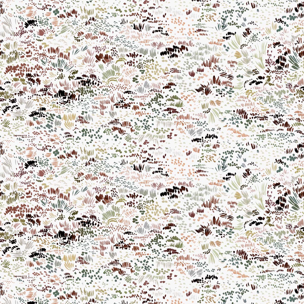 Valley in Hazel Fabric