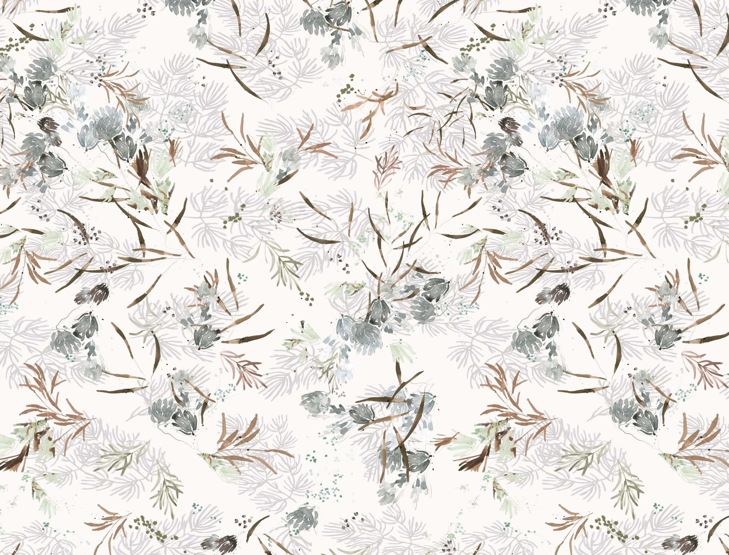 Meadow in Dew Fabric Sample