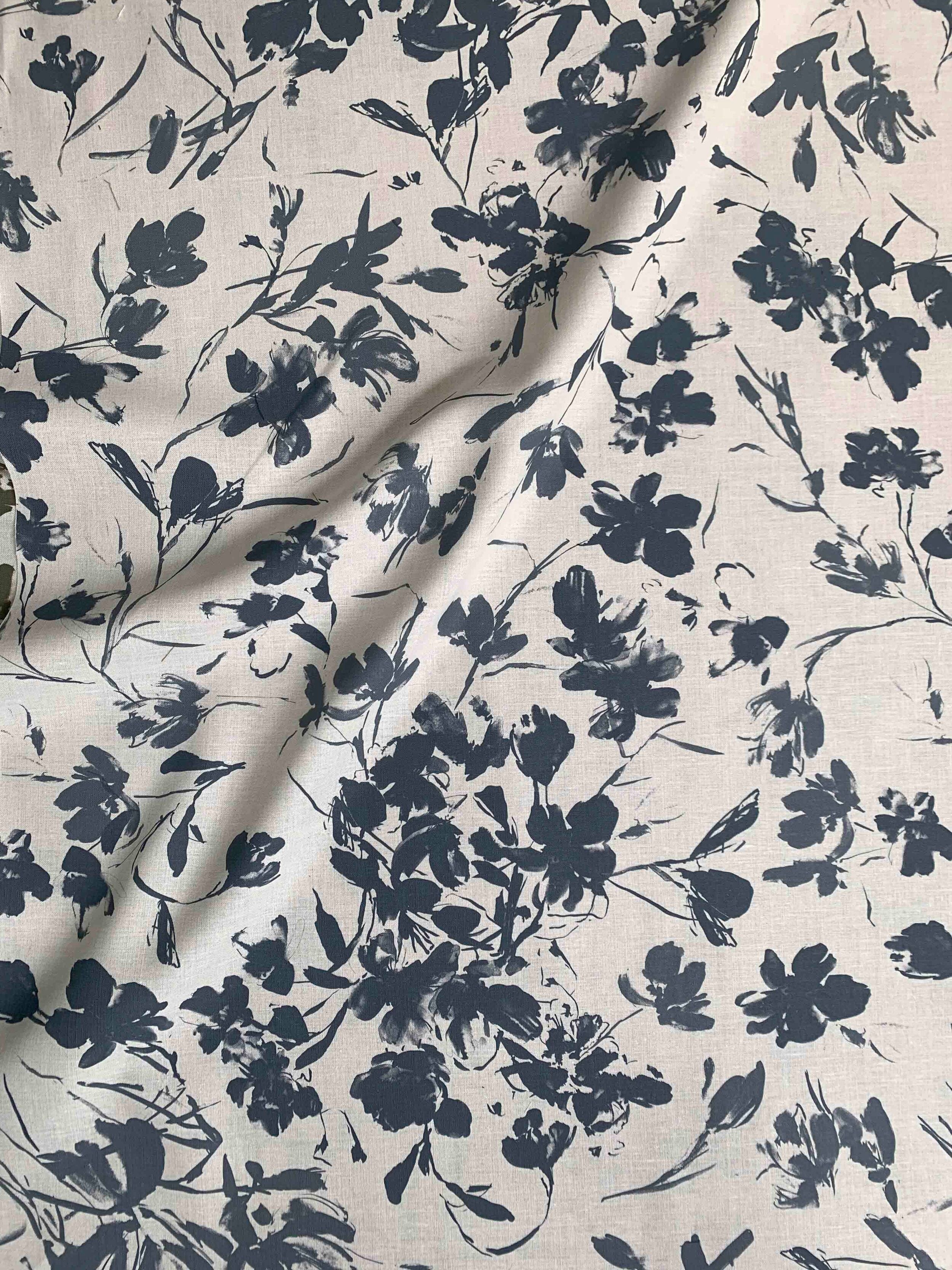 Terrace in Indigo Fabric Sample