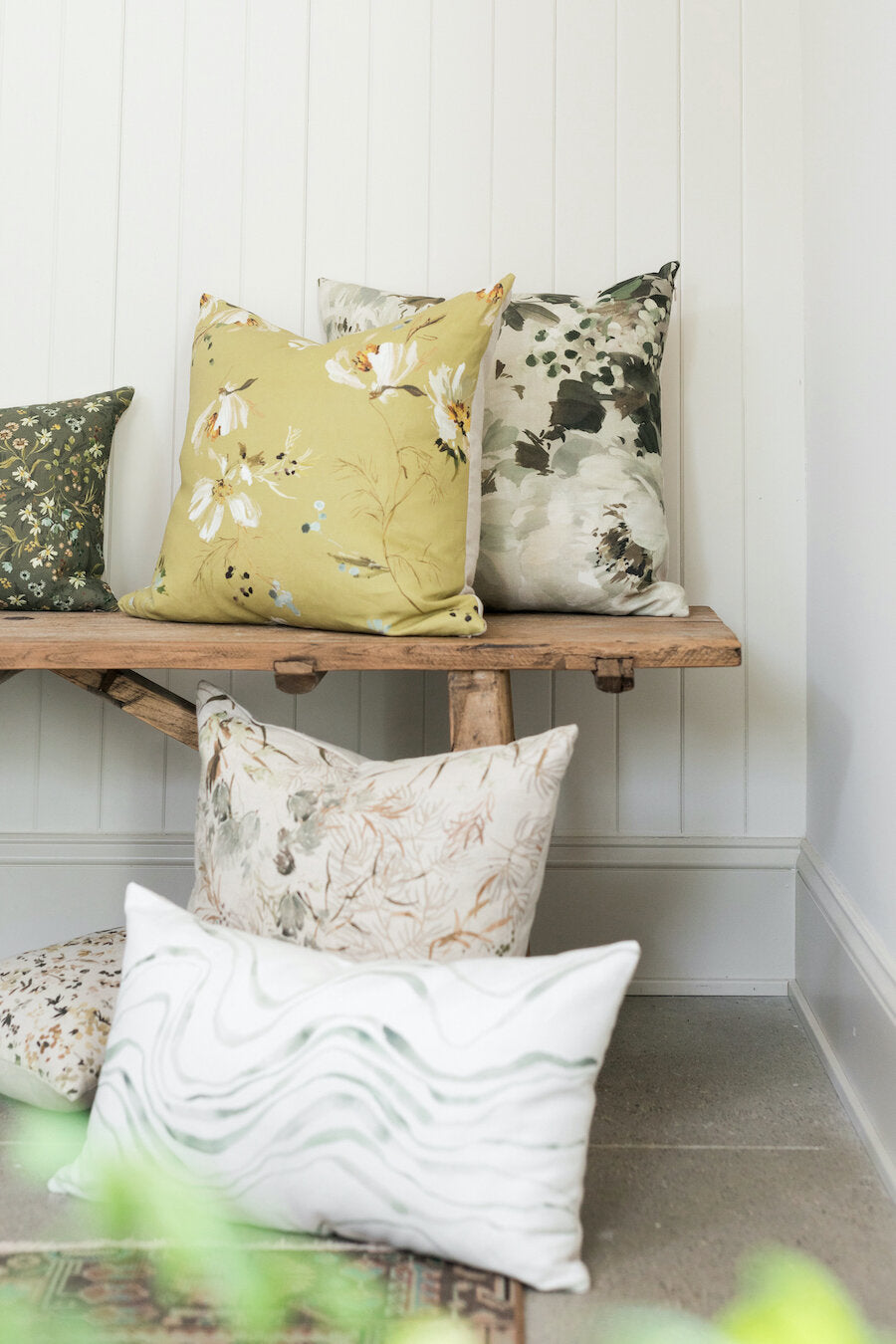 Meadow in Linen Fabric