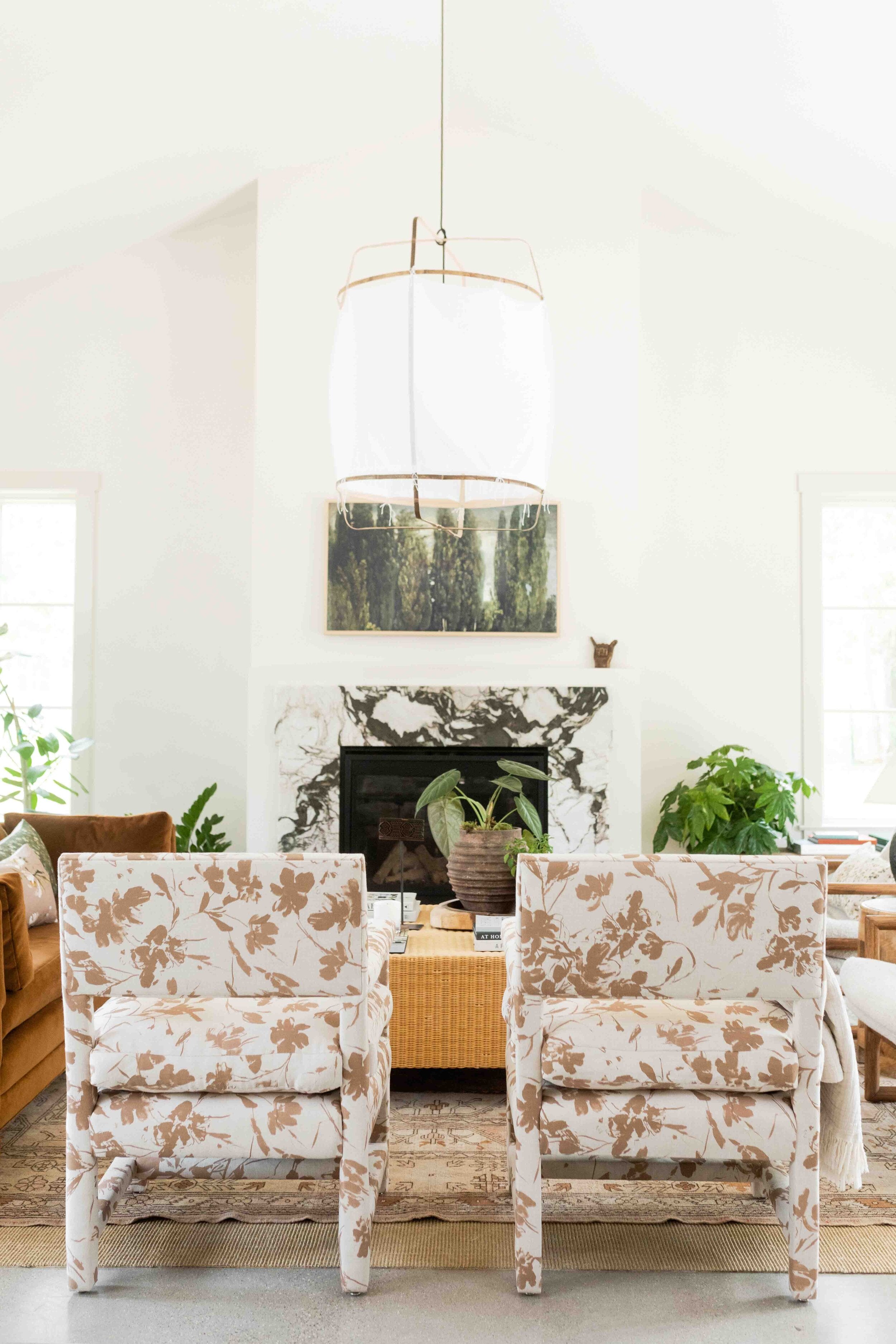 Terrace in Rust Fabric