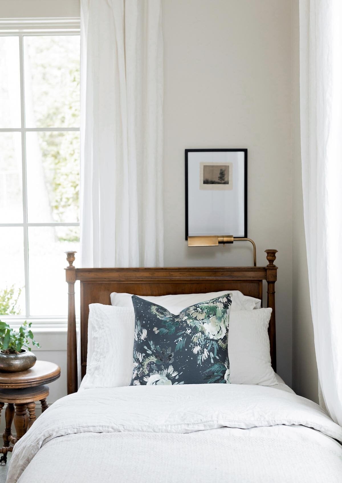 Midnight Garden in Midnight Fabric