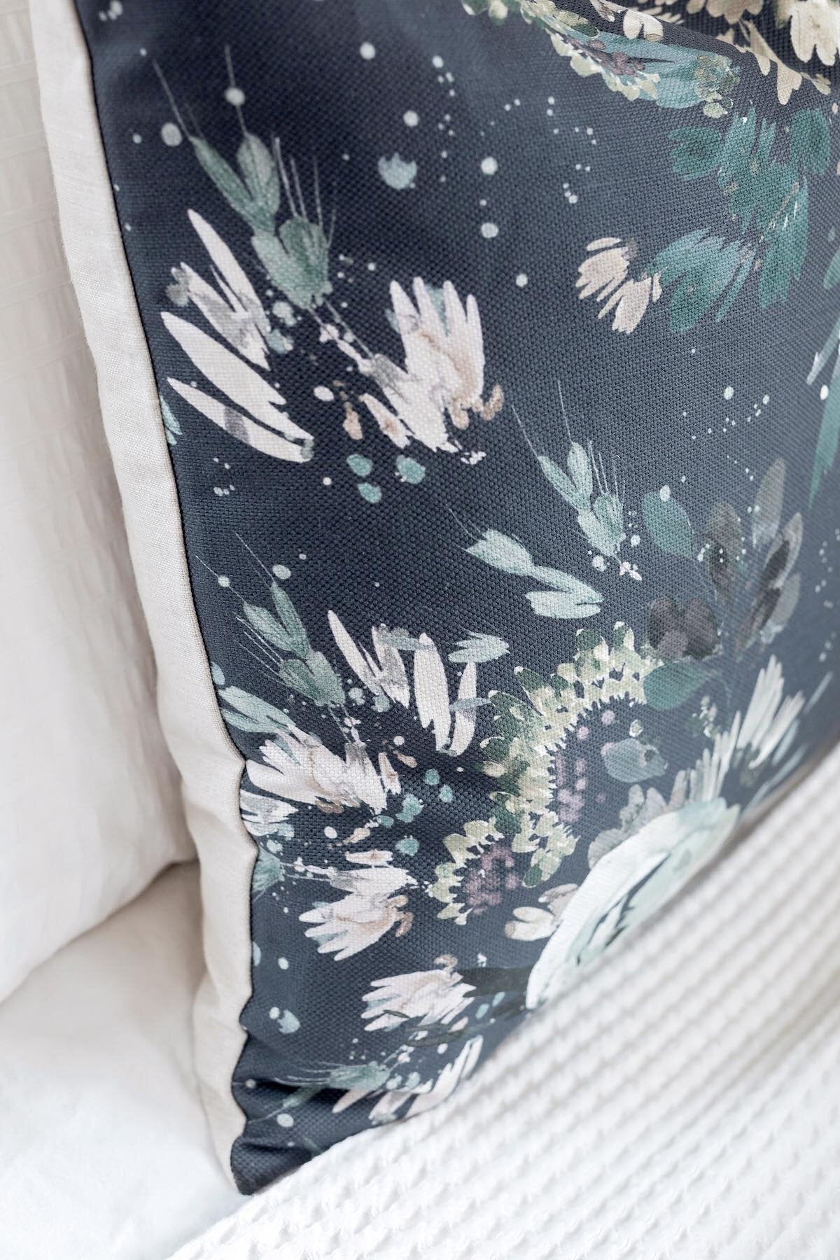 Midnight Garden in Midnight Fabric