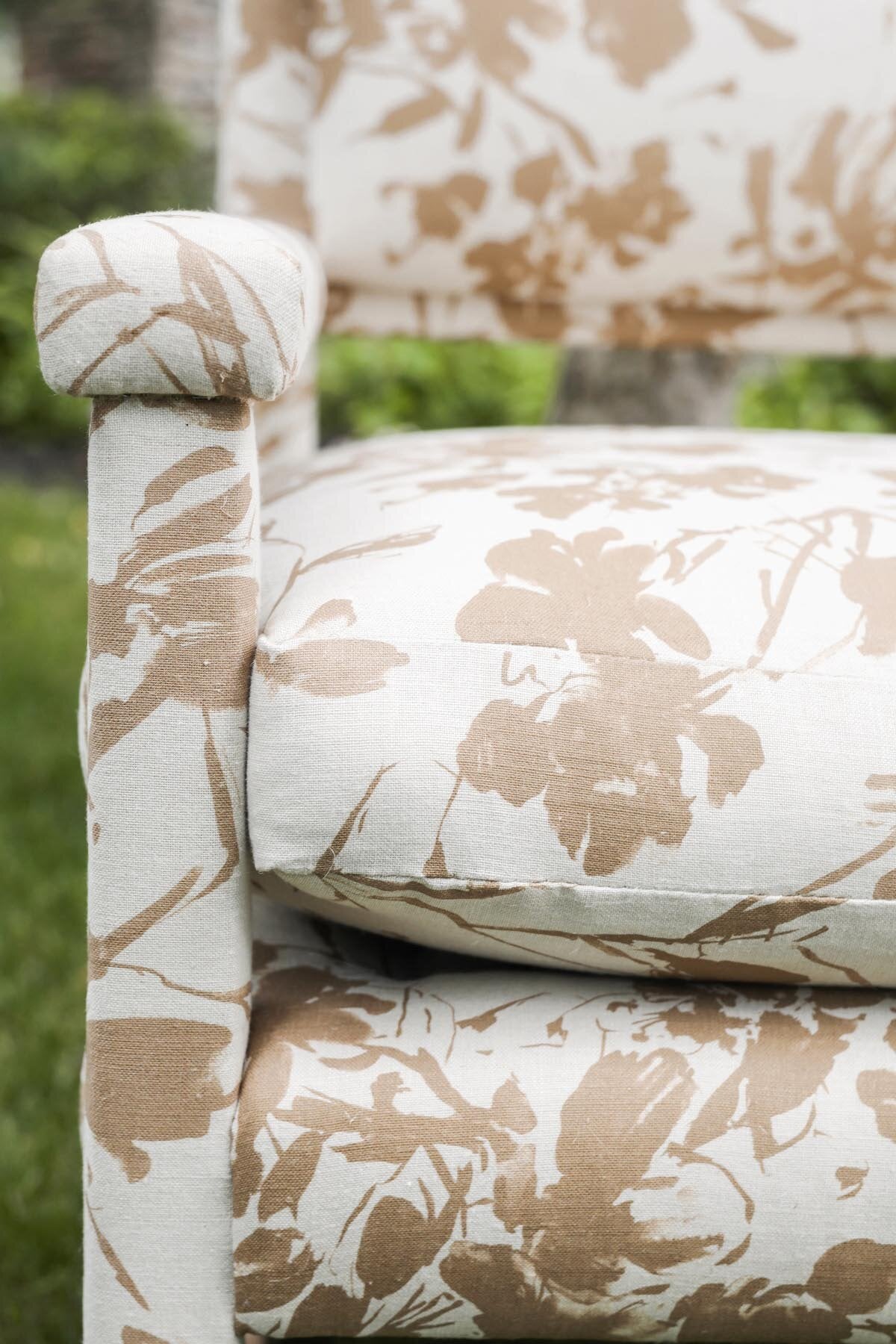 Terrace in Rust Fabric