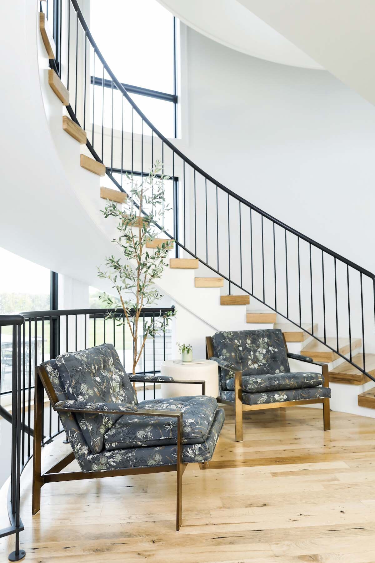 Meadow in Blue Woven Fabric Sample