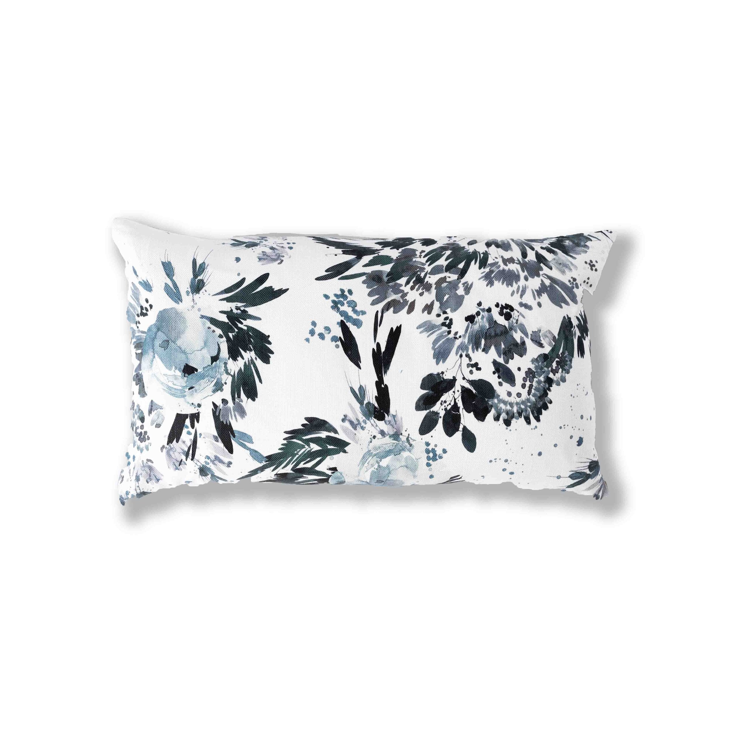 Midnight Garden in Indigo Pillow Cover