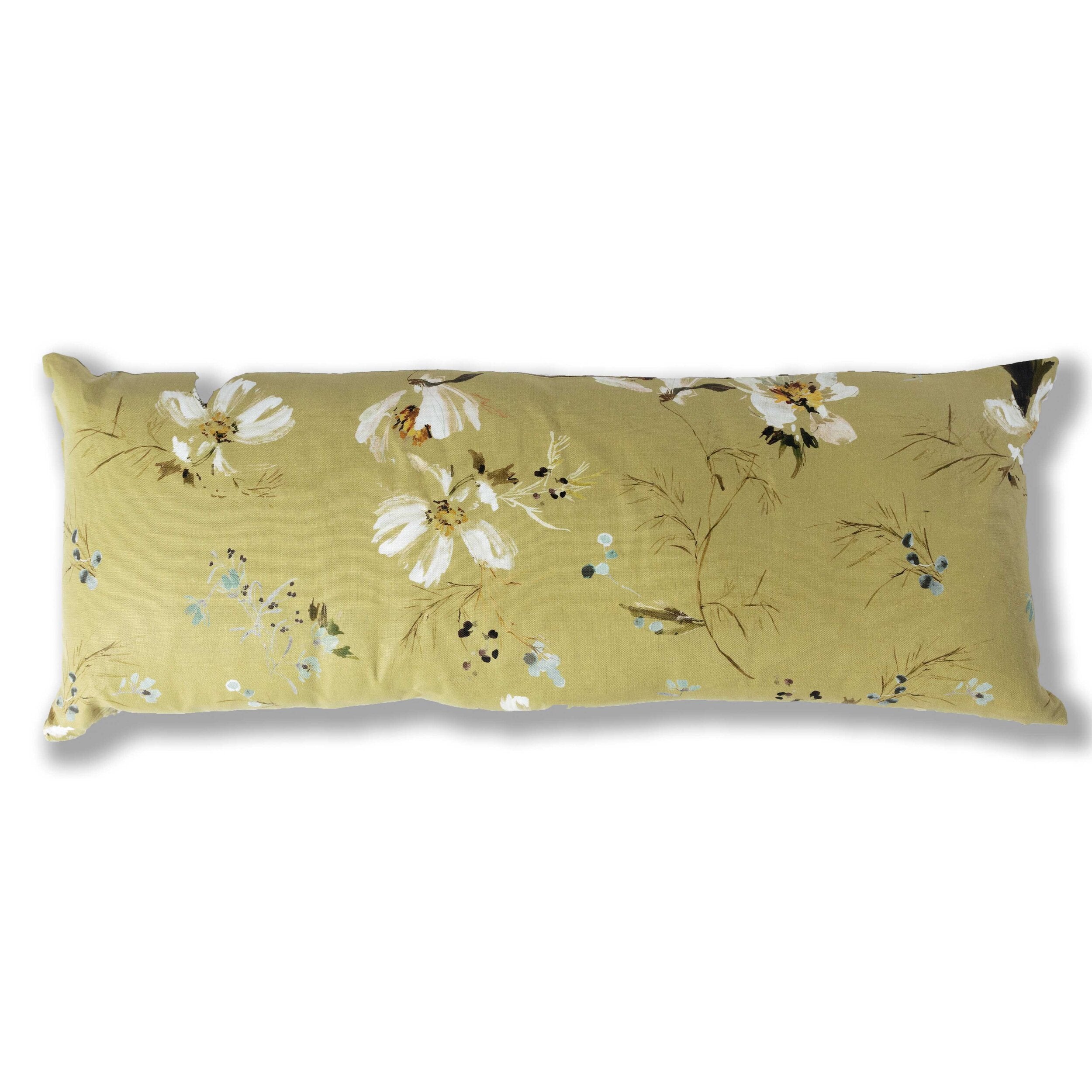 Cosmos in Canary Pillow Cover