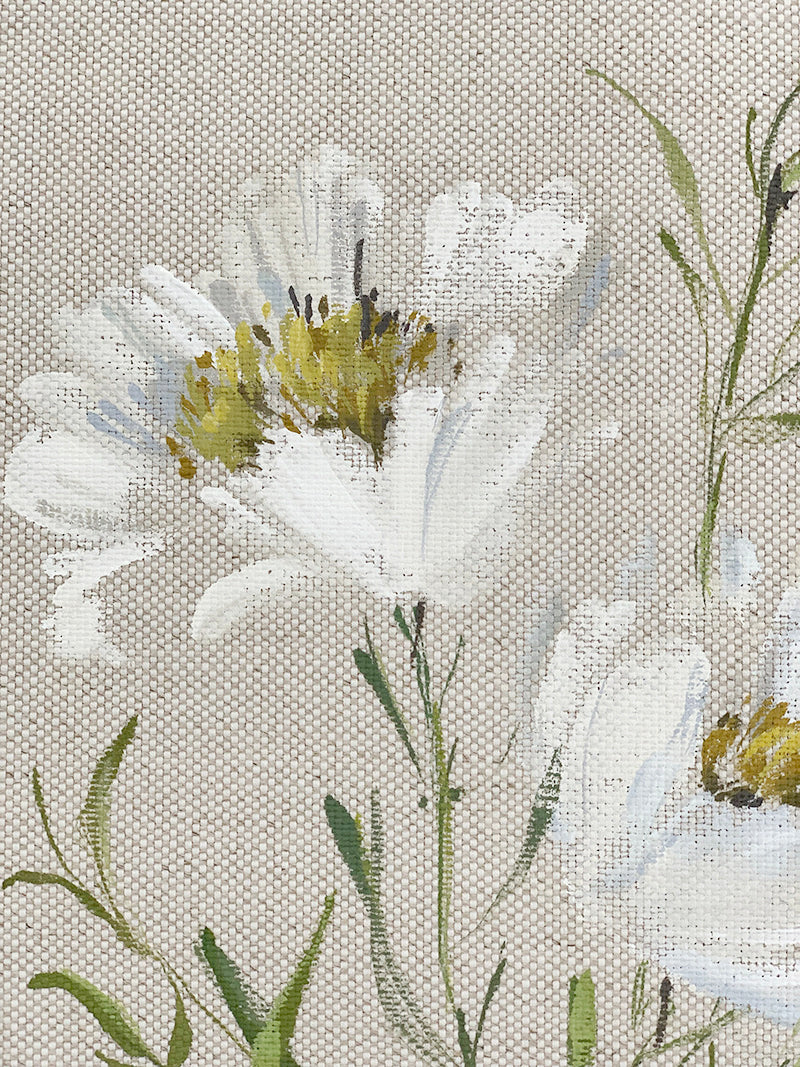 Peonies on Linen