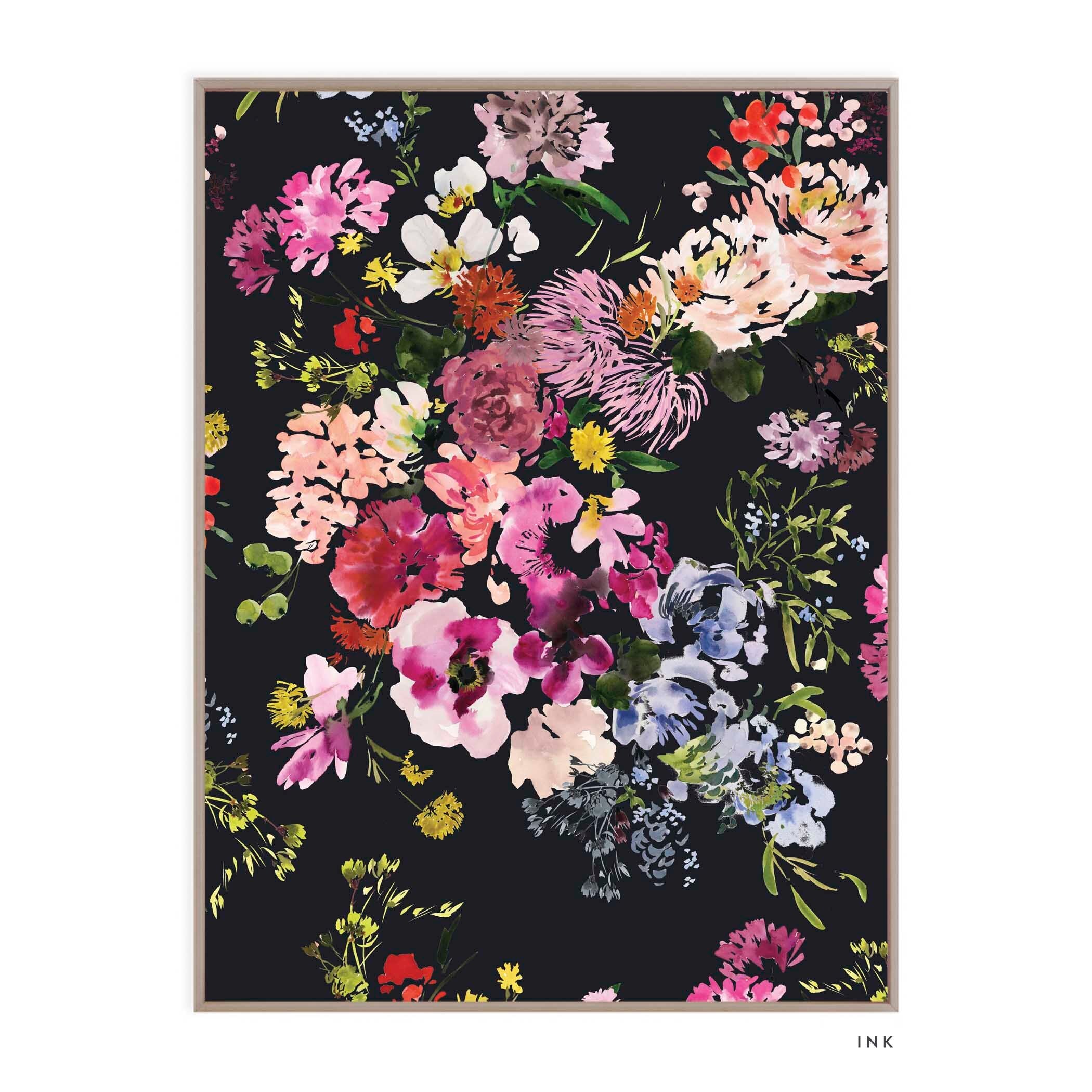 Wildflower - Dew | Midnight | Ink